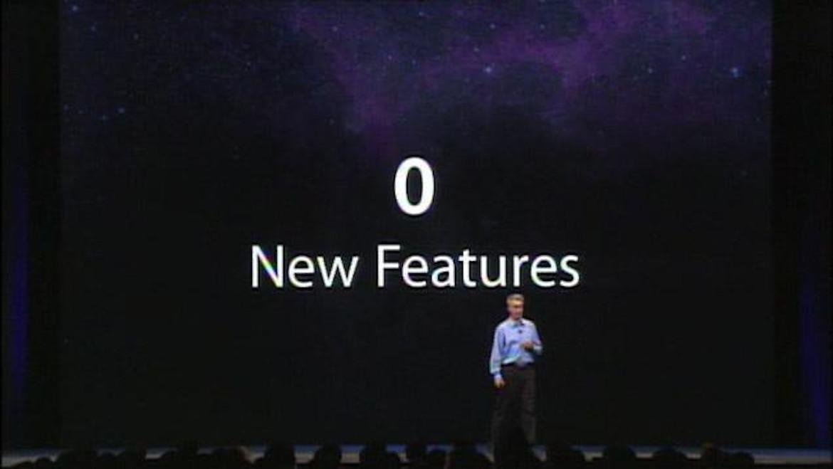 A new react release ... with no new features